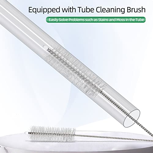 Upettools Shrimp Feeding Dish Set, Aquarium Fish Feeder Tube Kit With Feeding Ring,Cleaning Brush For Fish Tank #TOP6