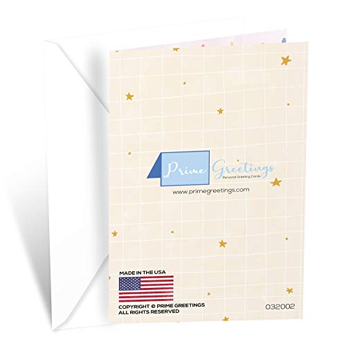 Birthday Card Great Granddaughter | Made In America | Eco-Friendly | Thick Card Stock With Premium Envelope 5In X 7.75In | Packaged In Protective Mailer | Prime Greetings #TOP3