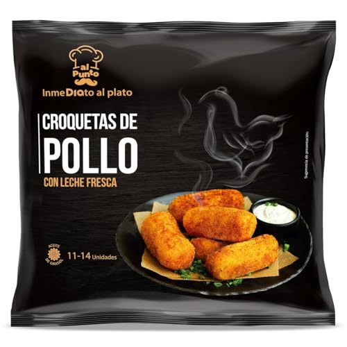 Croquetas de pollo con leche fresca Al Punto Dia bolsa 400 g