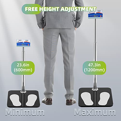 Image of 2025 Upgraded Anti-Static Wrist Strap & Footwear Tester | Adjustable Whole-Body ESD Resistance Tester | ANSI /ESD S20.20 Compliant with Alarm (110V)
