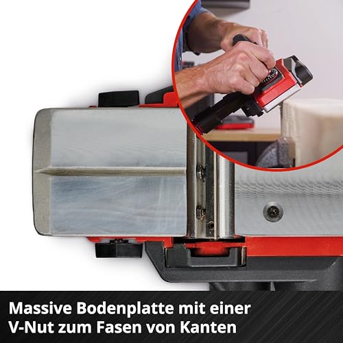 Einhell - PLAINA A BATERIA TE-PL 18/82 LI - SOLO (Não Acompanha Bateria e Carregador)