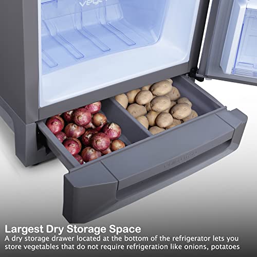 Image of Godrej 210 L 5 Star Inverter Direct-Cool Single Door Refrigerator Appliance (RD EDGEPRO 225E 53 TDI ST RH, Steel Rush, Base Stand with Drawer, Jumbo Vegetable Tray, 2022 Model)