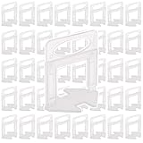 GBACHOOSE 1000 Pcs Tile Leveling System, 2mm Tile Leveling Spacer Clips for Wall Floor, Floor Tile Spacers for Professional Ceramic Tile and Stone Installation