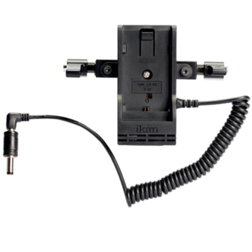 Image of Ikan BMC-PWR-2RD-E6 Black Magic Cinema Over Dual Rod DV Power Kit for Canon E6 (Black)