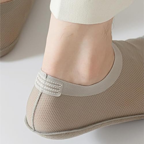 Ultra Thin Liner Non Slip No Show Socks Womens Men Invisible Ice Silk Breathable Sock Low Cut Socks (Mix 3Pair)4