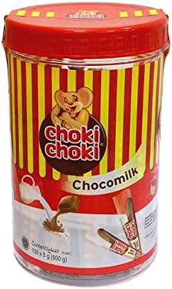Choki Choki Milk and Chocolate Paste 100 Sticks 5 g