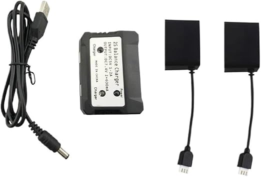 Compatible For Holy Stone HS720 HS720E 2 In 1 Balance Charger For Folding Brushless Quadcopter Parts