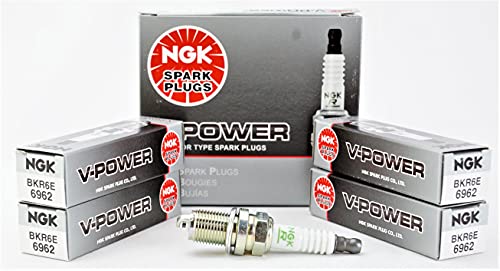 BKR6E NGK lot de 4 pièces de rechange d'allumage pour la révision de votre moteur