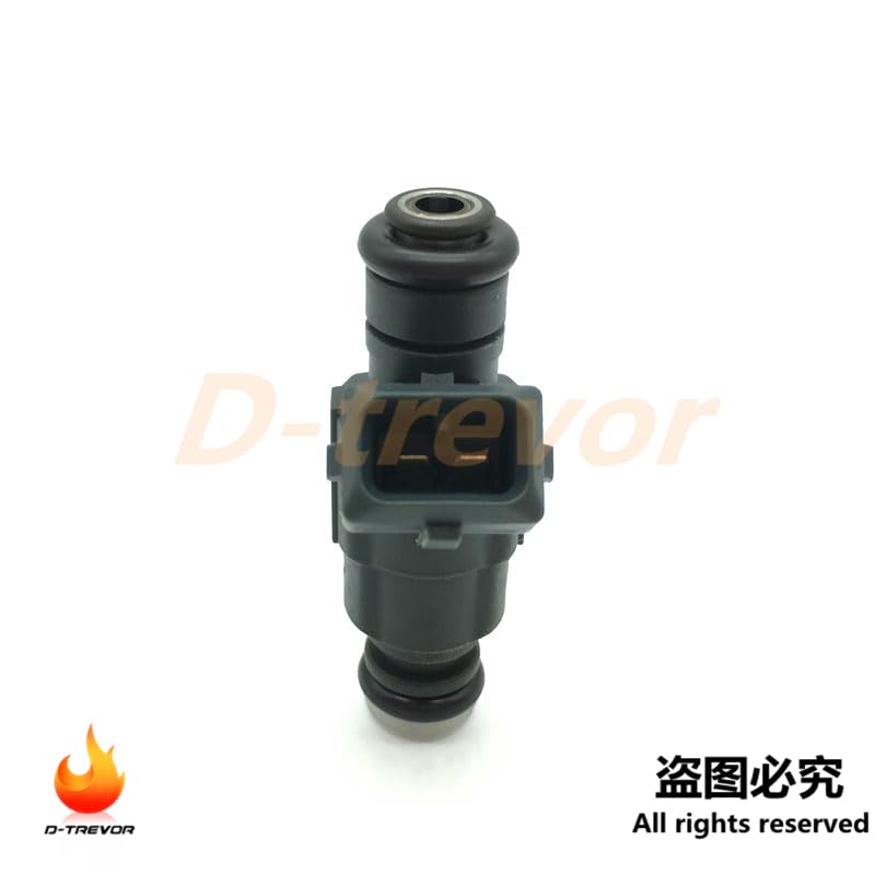 6PCS 0280155870 Fuel Injector For Repair Seal Cap Kit For GEELY 479 XIALI 8A SMP