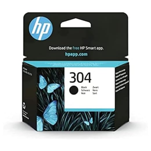 HP 304 cartouche d'encre noire authentique (N9K06AE)