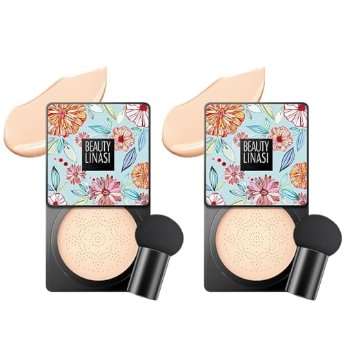 Mushroom Head Air Cushion CC Cream,Transparente Beauty-Creme,Lang anhaltender, matter, wasserfester, feuchtigkeitsspendender Concealer