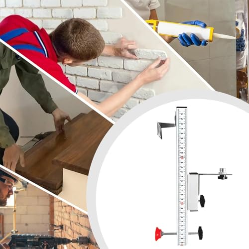 Soporte de pared de nivel para carpintería de construcción y fontanería 6