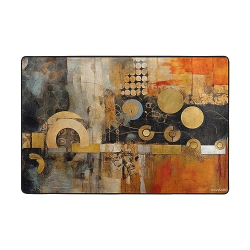 Textures and Layers of Depth Design Area Rugs 4 ft