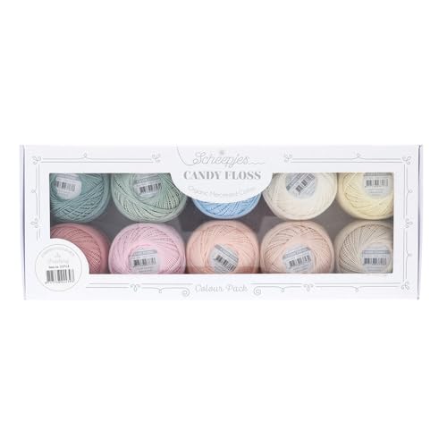 Scheepjes Candy Floss Color Pack 10x20g - Assortiment de Couleurs – vue 2