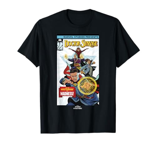 Image of Marvel Doctor Strange In The Multiverse Of Madness Comic T-Shirt