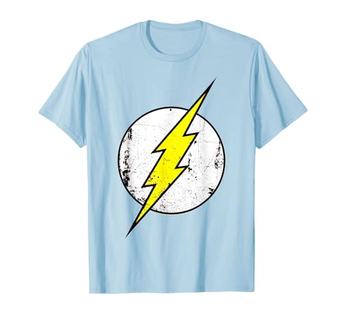 DC Comics Flash Distressed Logo Camiseta