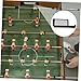 COOLHIYA 2pcs Foosball Goal Net Replacement for Tabletop Soccer Game Accessories Portable Lightweight Black Gray for Family Fun and Football Table