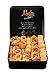 Mughe Gourmet Luxury Baklava Pastry Metal Gift Box - 1.65lb/750g - Rich Pistachios, Walnuts, Cashews Double Layered Halal Baklawa Dessert Basket- Perfect for Christmas, Sweet Food Gifts for Women, Men