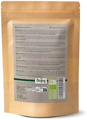 Biojoy Organiczna bylica pospolita herbata, cięta (Artemisia vulgaris) (100 gr)