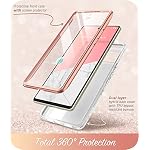 i-Blason Glitter Case for Google Pixel 7 Mobile Phone Case Bumper Case 360 Degree Protective Cover [Cosmo] with Built-in Screen Protector 2022 Edition (Marble) - Image 2
