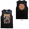 Slipknot Tank Top Muscle T Shirt Come Play Dying Official Unisex Black L #3