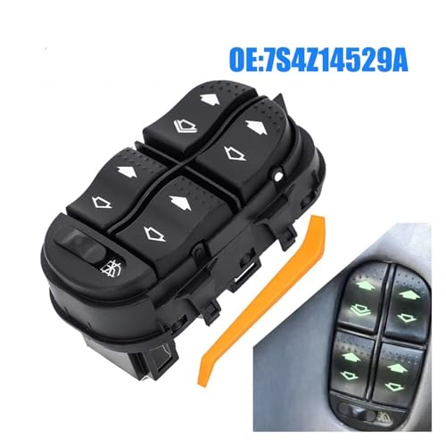 Bouton commande lève-vitre électrique Ford Focus 2000-2007 interrupteur 901330 - 3