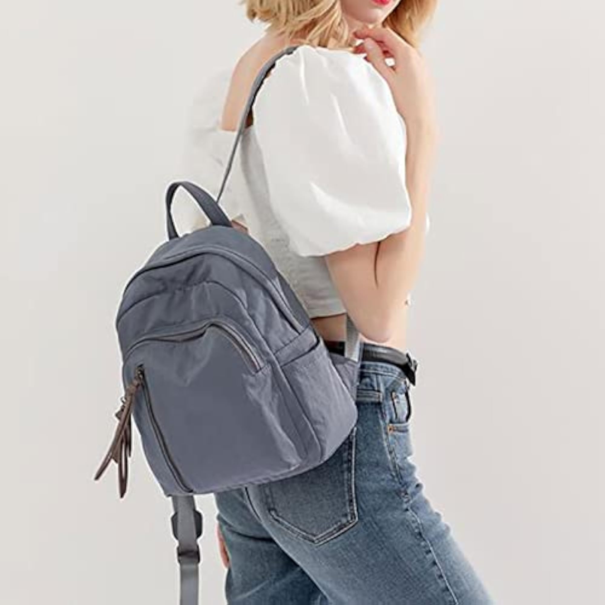 Womens Backpack Oxford Cloth Backpack, Ladies All-match Rucksack