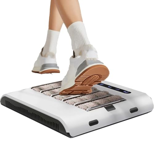 PioMue Machine de Nettoyage de Semelles de Chaussures entièrement Automatique, polisseuse à Induction Rechargeable 500 TR/Min, Nettoyeur de Chaussures sans Eau, Nettoyage Rapide en 5 Secondes