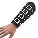 Medieval Punk Vintage Wrist Guard for Men Fashionable for Parties and Festivals Vintage PU Arm Protector Lace Up Cuff Arm