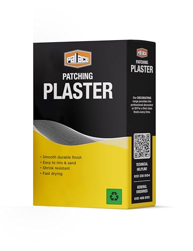 Palace Interior Patching Plaster 1.5KG - Fast Setting, High Strength Repair Compound for Walls, Ceilings & Plaster Surfaces