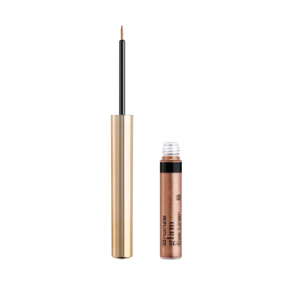ARTDECO Eyeliner Bronze Glam Eye Liner Flüssiger Glitzer Eyeliner mit schimmerndem Finish
