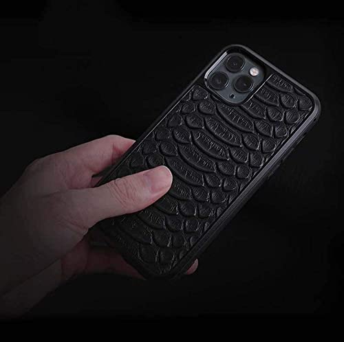 Coque iPhone 12 Pro Max anti-chocs motif python avec protection