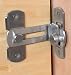 The 90 Door Buckle Bolt barn Door Lock Right Angle Bending Latch hasp Toilet Doors and Windows