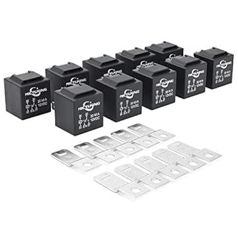 Fogfar 4 Pack Automotive Relays, 40A 12V Plug-in Car Relays - Foto 4