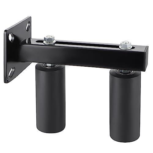 Skelang Slide Gate Guide Roller 6 UHMW Hard Nylon Guider Adjustable Sliding Gate Support Assembly for Preventing The Gate from Falling