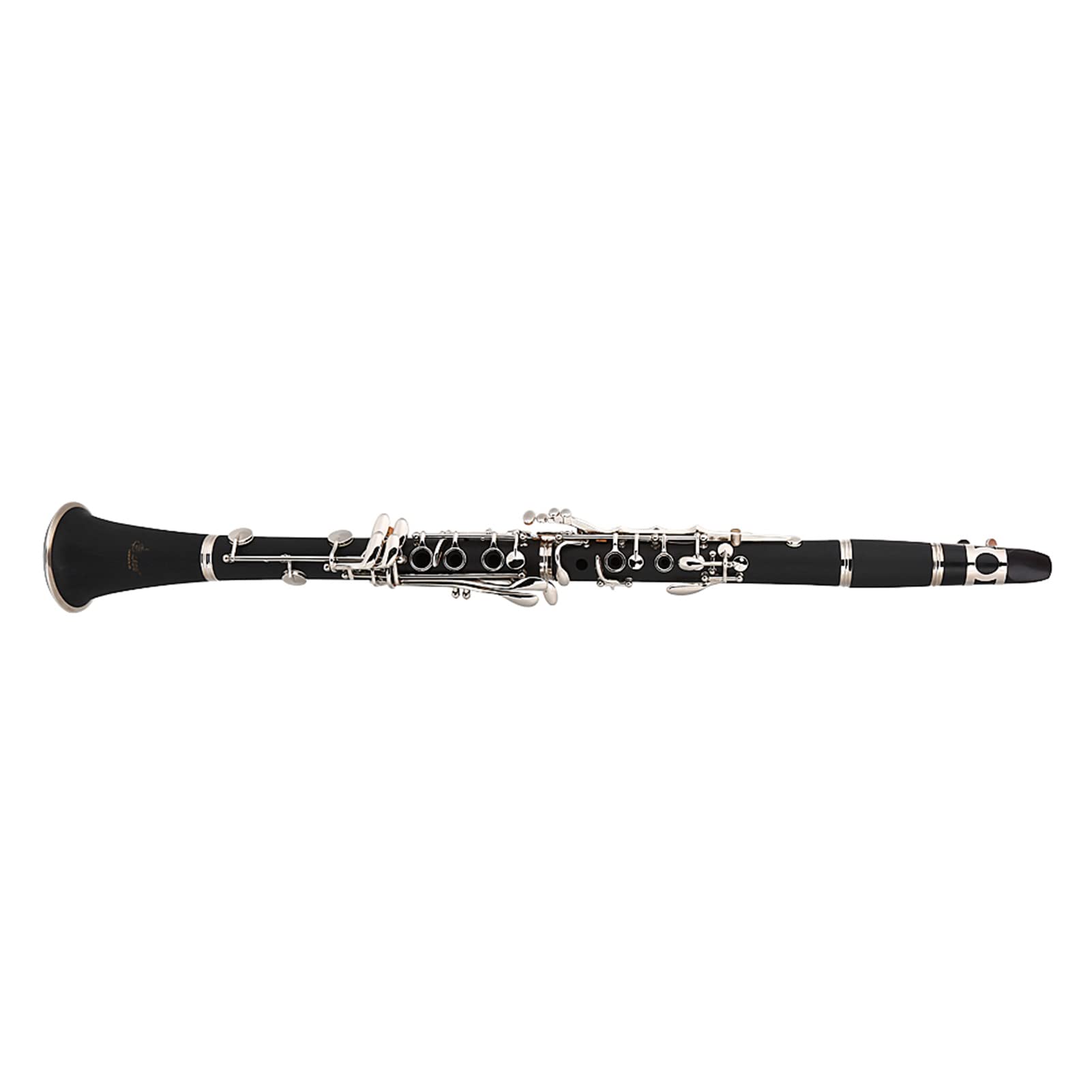 BB Flat 17 Keys Clarinete, Bakelita Descendente B de Tono con Kit de Limpieza de Accesorios de Instrumentos Musicales