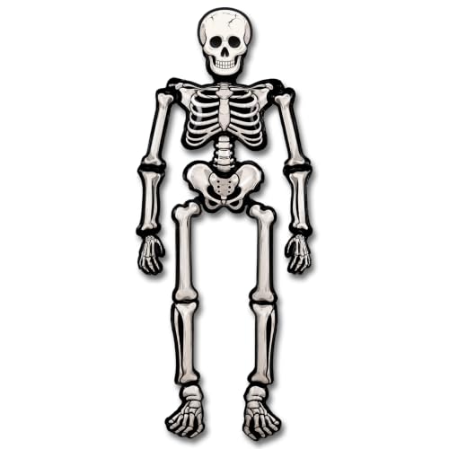 79" Skeleton Halloween Balloon, Jumbo Skull Foil Balloon for Halloween Decorations Indoor, Halloween Home Decor, Halloween Decorations Outdoor
