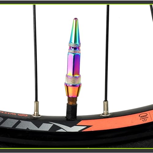 Capuchones para válvulas de neumáticos para bicicletas de aleación de aluminio 5 piezas diseño ligero alta dureza cubierta para ciclismo al aire libre miniatura 7