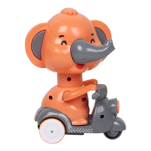 Image of Amisha Gift Gallery Elephant Push and Go Friction Toy for Kids, Beautiful Design, Unbreakable Press and Go Toy for Kids 2+ Years