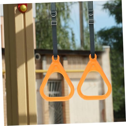 Anillas de gimnasia triangulares 2 pcs para ejercicio miniatura 4