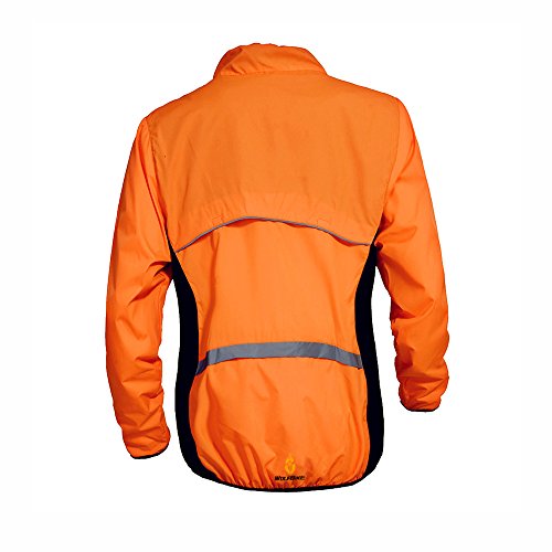 Casaco de vento, Andoer Jaqueta de ciclismo masculino respirável jaqueta respirável bicicleta casaco