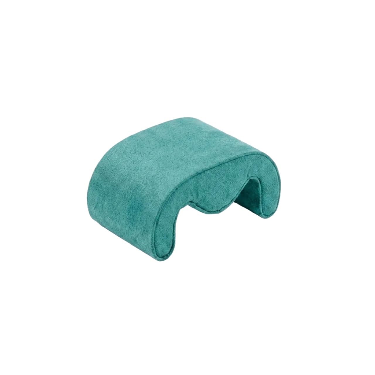 5pcs Suede Watches Storage Pillow Velvet Material Multi Functional Wristwatch Cushion Display Function for Watch(DarkGreen)