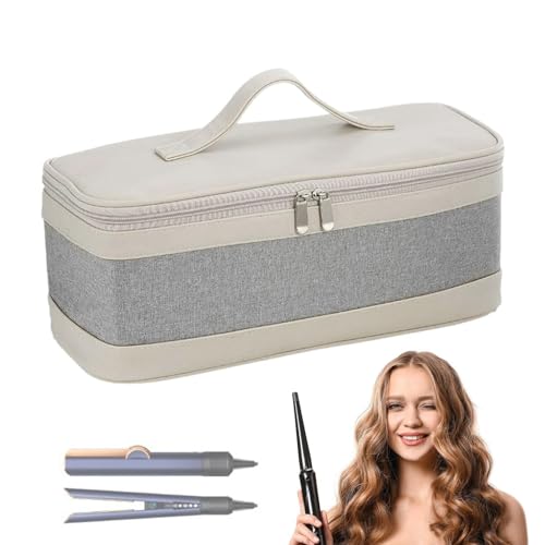 Borsa organizer per asciugacapelli custodia per borsa in poliestere per e arricciacapelli grande capacità portatile da viaggio per
