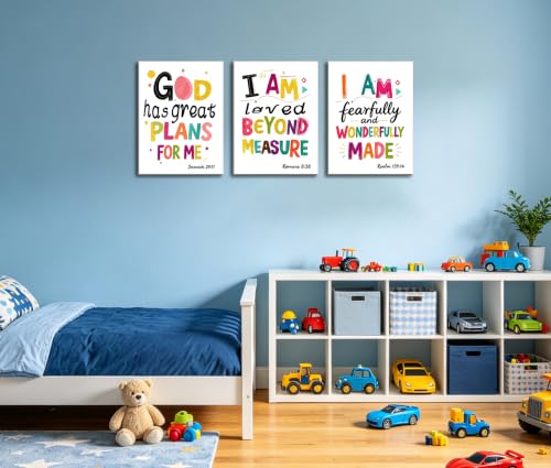 Image of Frimeeme Girls Canvas Wall Art, 12x16 Inch Each, Set of 3