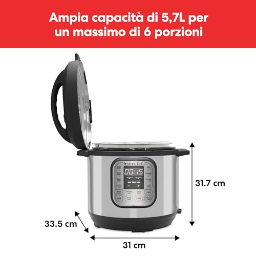 Thermo Multikocher Instant Pot Duo 7-in-1 mit 5,7 Litern