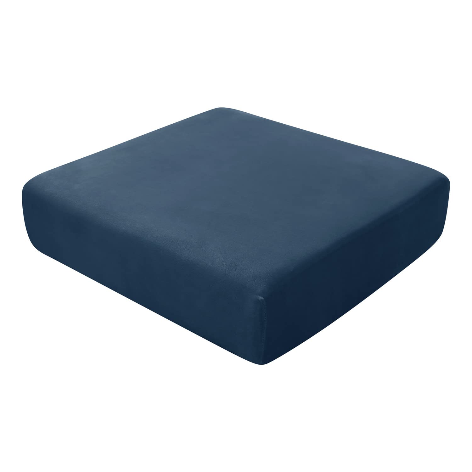 Housses de coussin de siège de canapé velours bleu XL pour salon