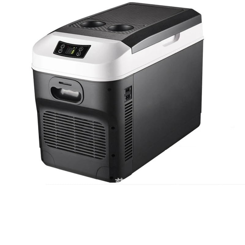 WRWRW Refrigerador portátil for coche de 10 l, 15 l y 20 l, refrigerador y calentador de doble uso for camping, caravana y bar.(GRAY)
