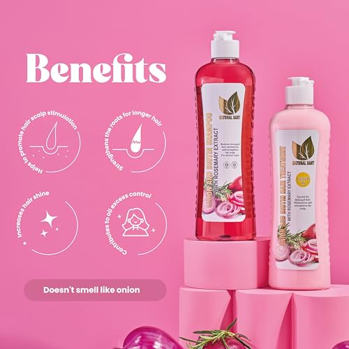 image for NATURAL SANT - Onion Biotin and Rosemary Shampoo & Treatment Set for S