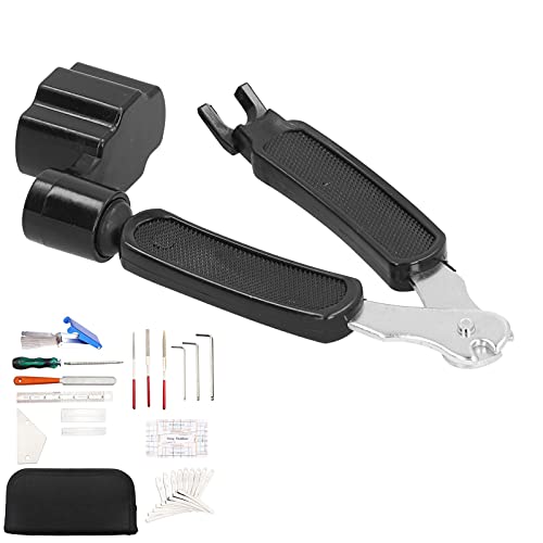 Outils de réparation de guitare AUNMAS 25 pièces avec sac