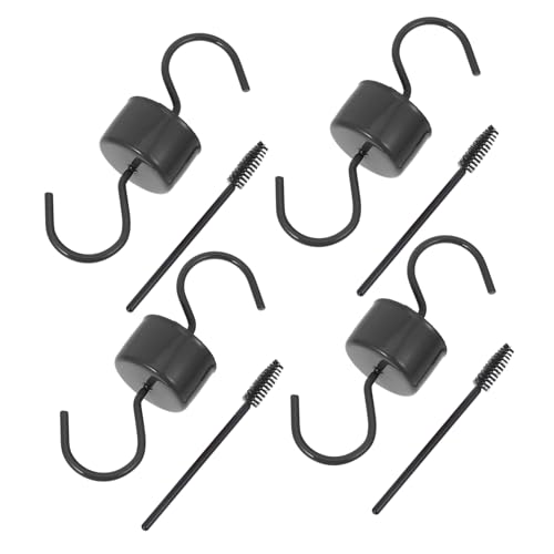 ifundom 1 Set Heavy Duty Shaped Hummingbird Feeder Hooks with Ant Moat Metal Tree Hanging Hangers for Outdoor Use Keep Food and Attract Hummingbirds